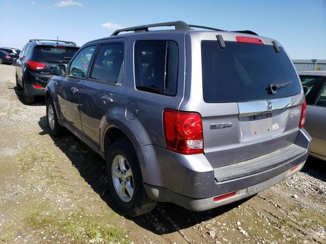 4F2CZ49H18KM12947 - 2008 MAZDA TRIBUTE HYBRID GRAY photo 2