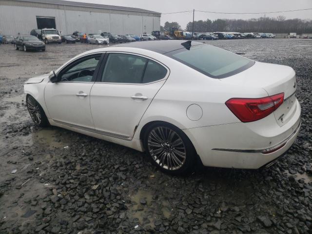 KNALN4D79E5143145 - 2014 KIA CADENZA PREMIUM WHITE photo 2