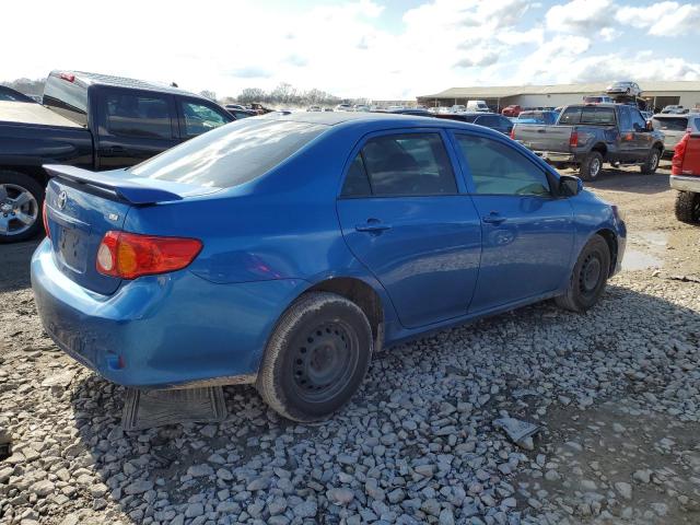 2T1BU40E89C190715 - 2009 TOYOTA COROLLA BASE BLUE photo 3