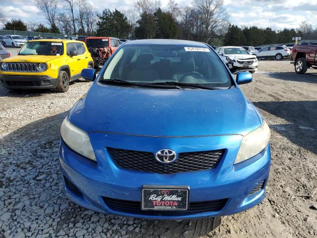 2T1BU40E89C190715 - 2009 TOYOTA COROLLA BASE BLUE photo 5