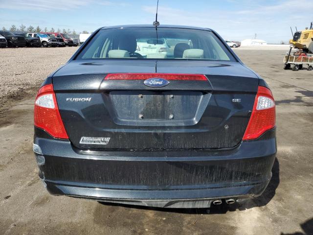 3FAHP0HA0AR155361 - 2010 FORD FUSION SE BLACK photo 6