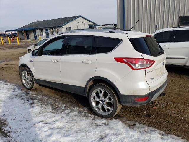 1FMCU9J94DUA28218 - 2013 FORD ESCAPE TITANIUM WHITE photo 2