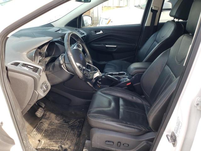 1FMCU9J94DUA28218 - 2013 FORD ESCAPE TITANIUM WHITE photo 7