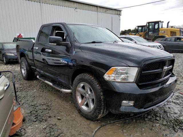 1D7RV1GTXAS174815 - 2010 DODGE RAM 1500 BLACK photo 4