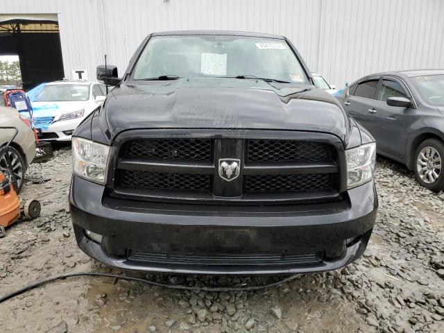 1D7RV1GTXAS174815 - 2010 DODGE RAM 1500 BLACK photo 5