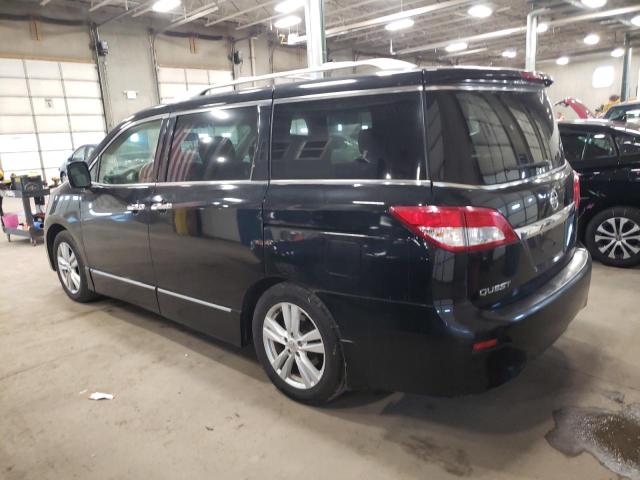 JN8AE2KP8D9065146 - 2013 NISSAN QUEST S BLACK photo 2