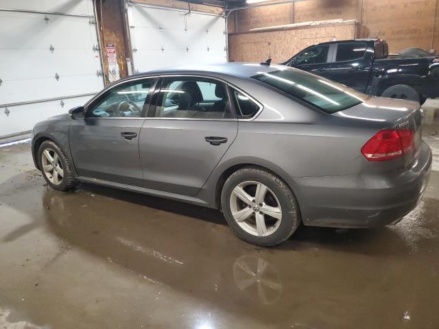 1VWBP7A33DC080031 - 2013 VOLKSWAGEN PASSAT SE GRAY photo 2