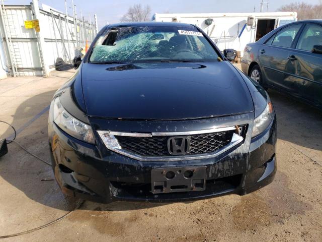 1HGCS1B36AA002675 - 2010 HONDA ACCORD LX BLACK photo 5