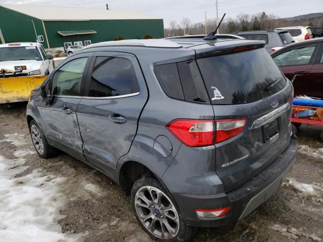 MAJ6P1WL9JC197284 - 2018 FORD ECOSPORT TITANIUM GRAY photo 2