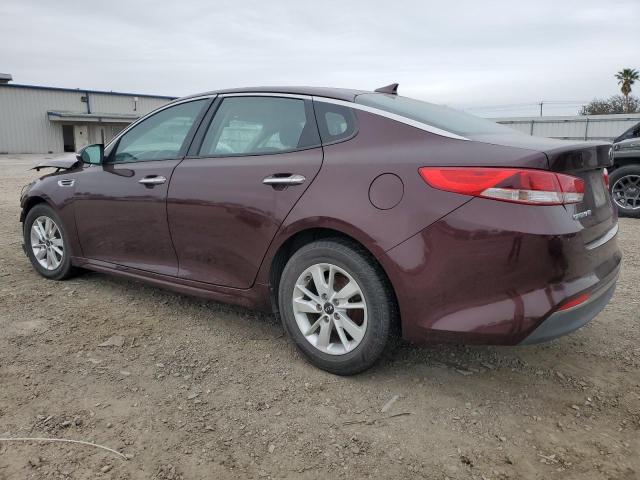 5XXGT4L30JG207054 - 2018 KIA OPTIMA LX MAROON photo 2