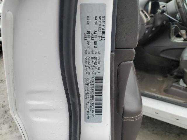 1C4RJFJG5HC947399 - 2017 JEEP GRAND CHER SUMMIT თეთრი ფოტო 13