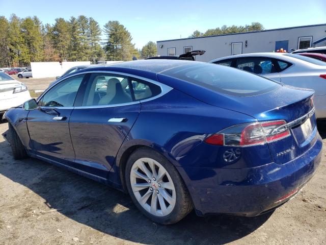 5YJSA1E21JF244913 - 2018 TESLA MODEL S Կապույտ լուսանկար 2