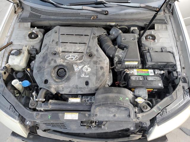 5NPET46F98H322635 - 2008 HYUNDAI SONATA GLS SILVER photo 11