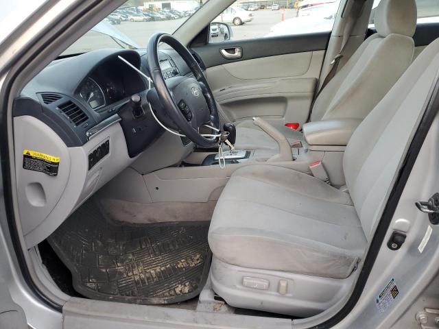 5NPET46F98H322635 - 2008 HYUNDAI SONATA GLS SILVER photo 7