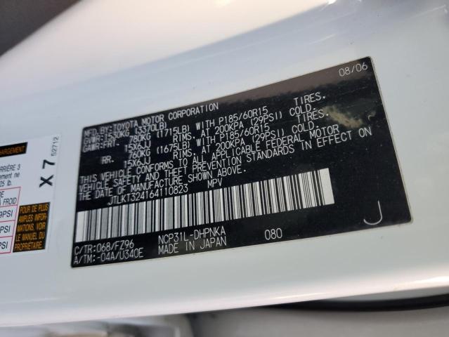 JTLKT324164110823 - 2006 TOYOTA SCION XB 白色 照片 13