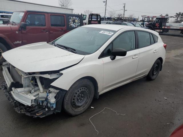 4S3GTAB62L3709612 - 2020 SUBARU IMPREZA WHITE photo 1