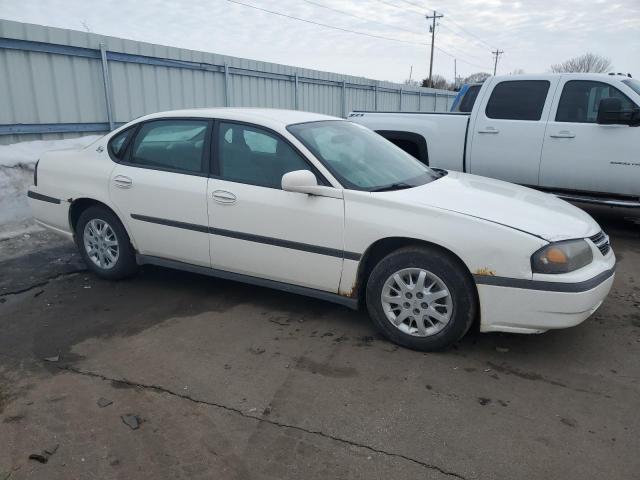 2G1WF52E449302507 - 2004 CHEVROLET IMPALA WHITE photo 4