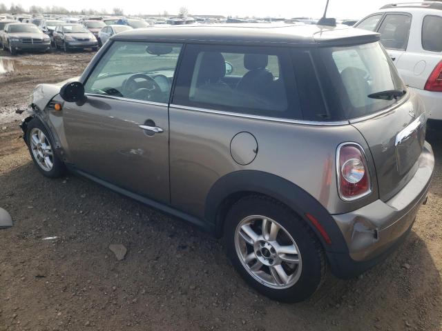 WMWSU3C57CT541147 - 2012 MINI COOPER GRAY photo 2