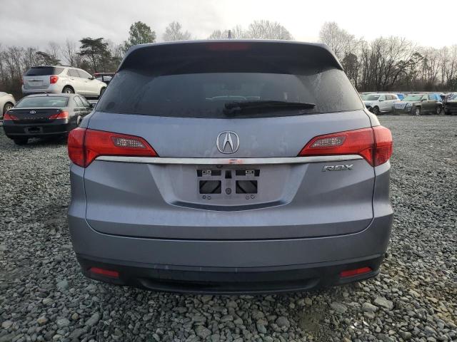 5J8TB3H37EL003296 - 2014 ACURA RDX SILVER photo 6