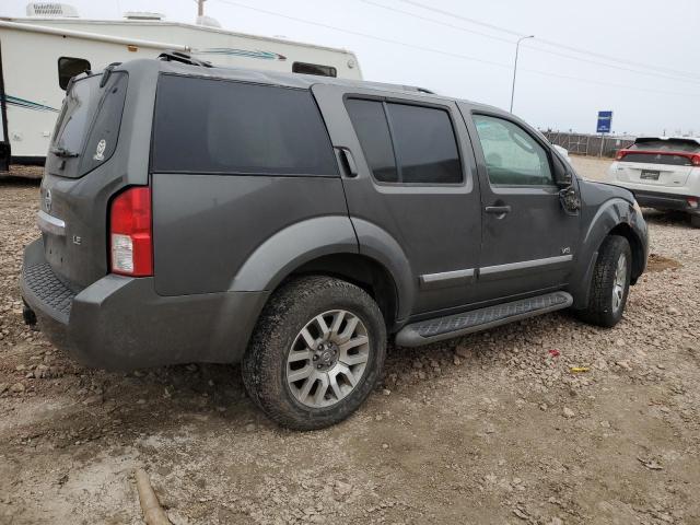 5N1BR18B28C610448 - 2008 NISSAN PATHFINDER LE GRAY photo 3
