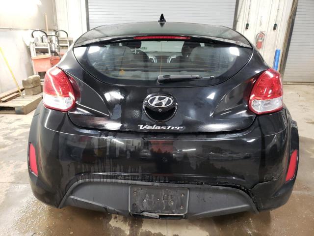 KMHTC6ADXGU280372 - 2016 HYUNDAI VELOSTER BLACK photo 6