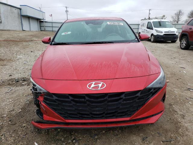 5NPLL4AG3MH035325 - 2021 HYUNDAI ELANTRA SE RED photo 5