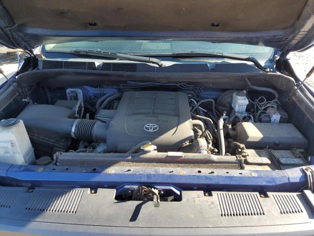 5TFUY5F15FX417511 - 2015 TOYOTA TUNDRA DOUBLE CAB SR/SR5 BLUE photo 11