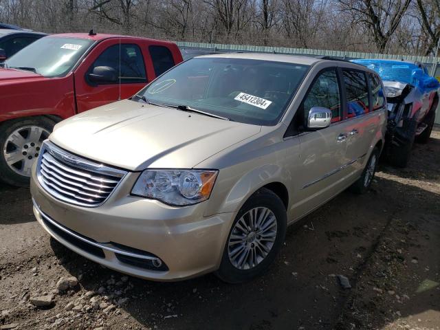 2C4RC1CG7DR511214 - 2013 CHRYSLER TOWN & COU TOURING L BEIGE photo 1