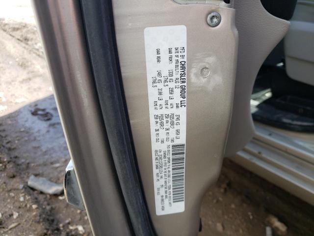 2C4RC1CG7DR511214 - 2013 CHRYSLER TOWN & COU TOURING L BEIGE photo 13