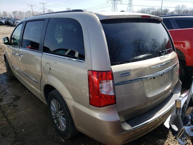 2C4RC1CG7DR511214 - 2013 CHRYSLER TOWN & COU TOURING L BEIGE photo 2