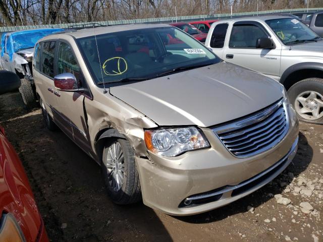 2C4RC1CG7DR511214 - 2013 CHRYSLER TOWN & COU TOURING L BEIGE photo 4