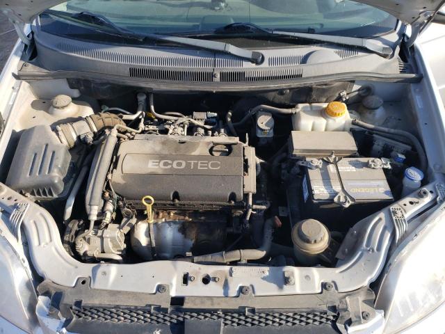 KL1TD5DE4BB184832 - 2011 CHEVROLET AVEO BASE LS 银色 照片 11