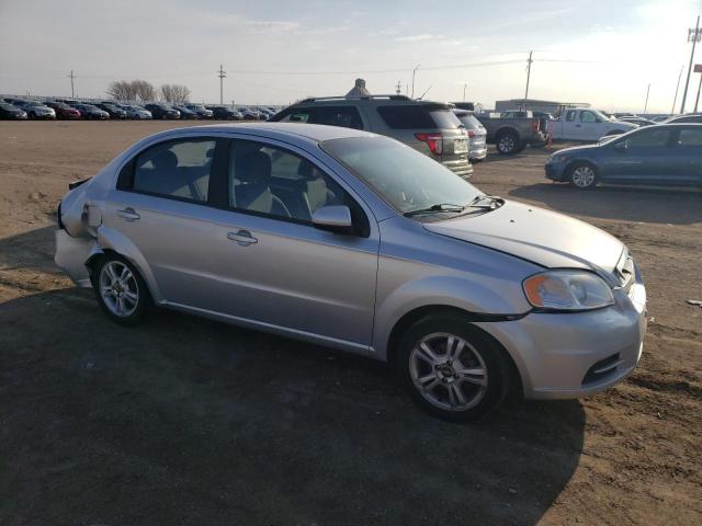 KL1TD5DE4BB184832 - 2011 CHEVROLET AVEO BASE LS SILVER photo 4