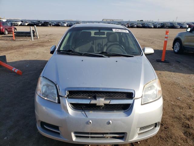 KL1TD5DE4BB184832 - 2011 CHEVROLET AVEO BASE LS SILVER photo 5