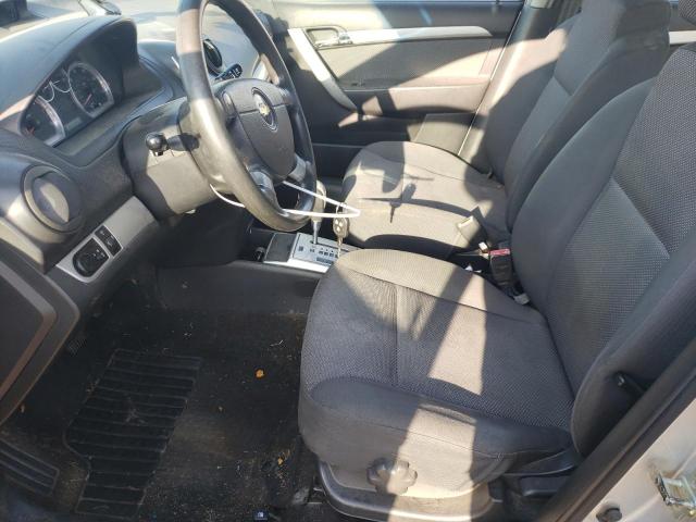 KL1TD5DE4BB184832 - 2011 CHEVROLET AVEO BASE LS 银色 照片 7