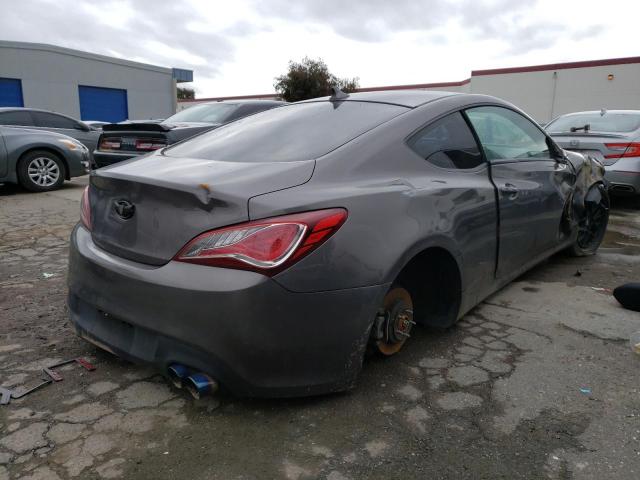 KMHHT6KD2DU099864 - 2013 HYUNDAI GENESIS CO 2.0T GRAY photo 3