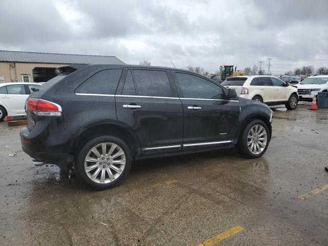 2LMDJ8JK9BBJ00418 - 2011 LINCOLN MKX BLACK photo 3