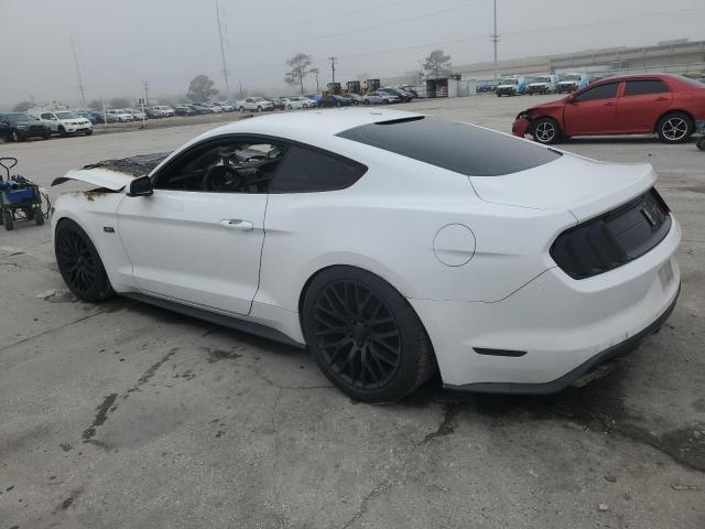 1FA6P8CF9F5357327 - 2015 FORD MUSTANG GT WHITE photo 2
