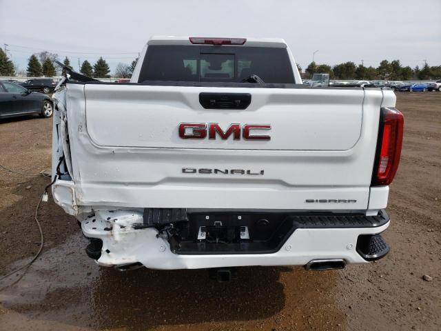 1GTUUGEL6NZ593464 - 2022 GMC SIERRA K1500 DENALI WHITE photo 6