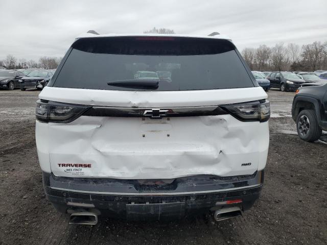 1GNEVKKW5KJ226592 - 2019 CHEVROLET TRAVERSE PREMIER WHITE photo 6