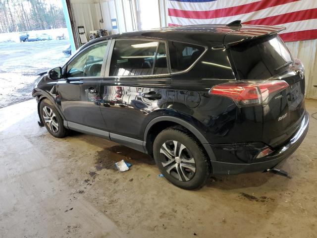 2T3BFREV8JW834627 - 2018 TOYOTA RAV4 LE BLACK photo 2