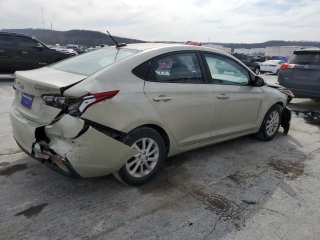 3KPC24A34JE012202 - 2018 HYUNDAI ACCENT SE BEIGE photo 3