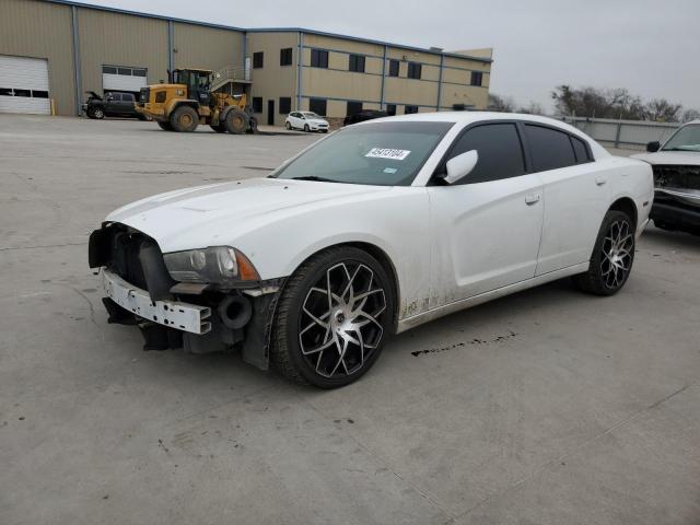 2C3CDXBG5EH245811 - 2014 DODGE CHARGER SE WHITE photo 1