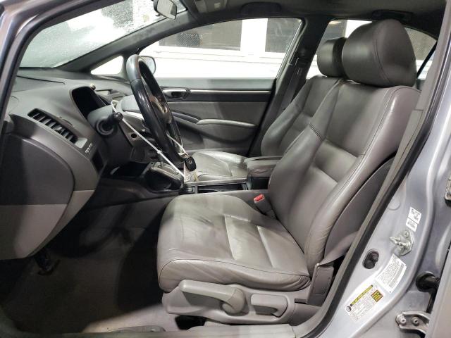 2HGFA16968H518173 - 2008 HONDA CIVIC EXL ვერცხლისფერი ფოტო 7