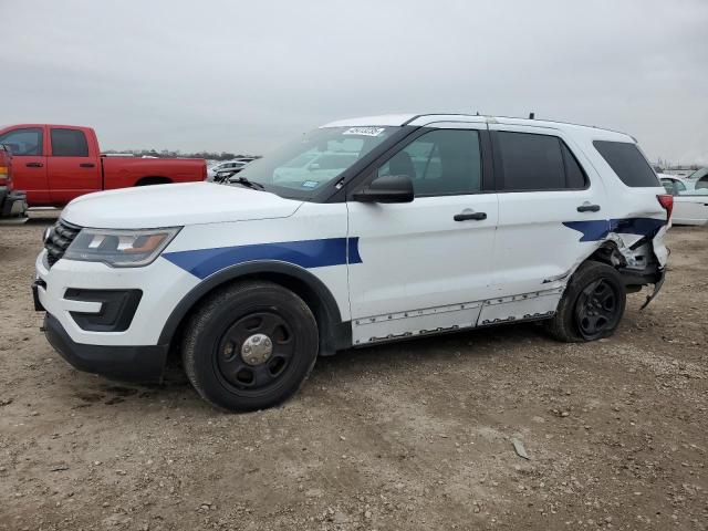 1FM5K8AR7KGB24249 - 2019 FORD EXPLORER POLICE INTERCEPTOR 白色 照片 1