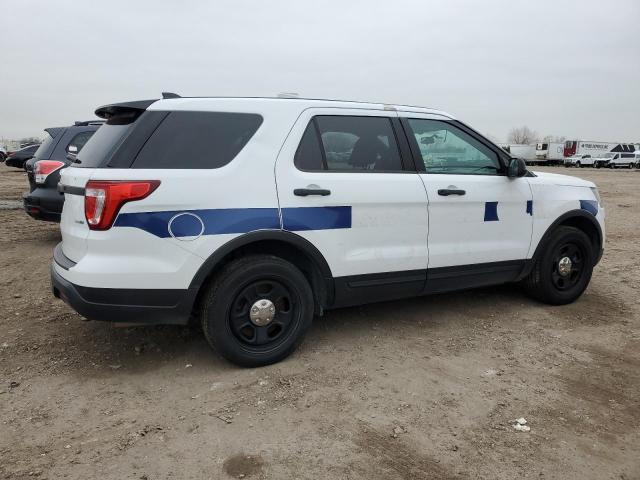 1FM5K8AR7KGB24249 - 2019 FORD EXPLORER POLICE INTERCEPTOR 白色 照片 3