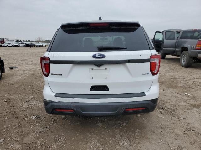 1FM5K8AR7KGB24249 - 2019 FORD EXPLORER POLICE INTERCEPTOR 白色 照片 6