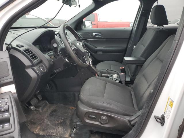 1FM5K8AR7KGB24249 - 2019 FORD EXPLORER POLICE INTERCEPTOR 白色 照片 7
