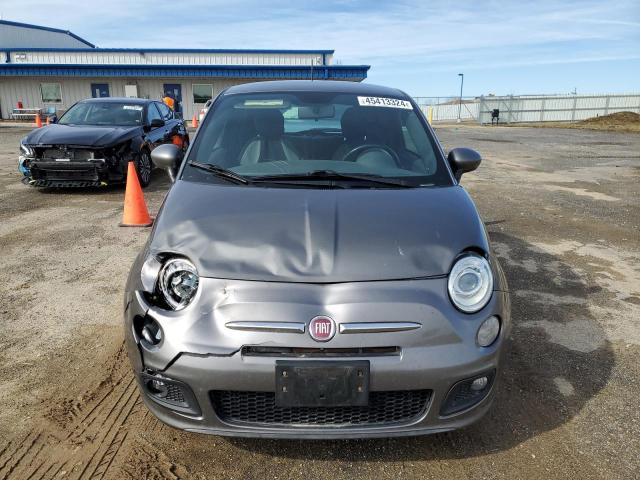 3C3CFFBR5DT515051 - 2013 FIAT 500 SPORT GRAY photo 5