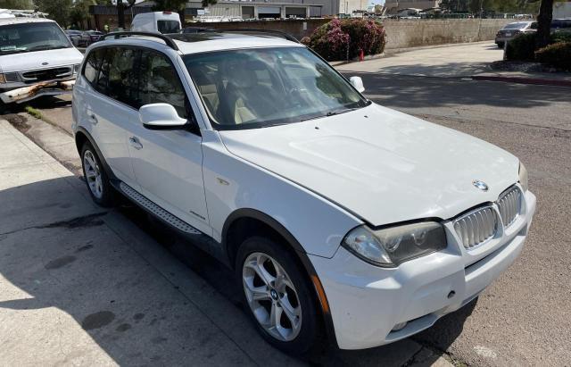 WBXPC9C48AWJ34832 - 2010 BMW X3 XDRIVE30I WHITE photo 1